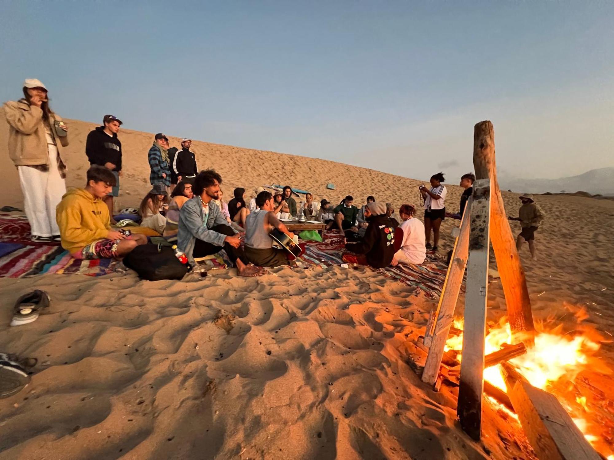Sun Set Surf House Imsouane Hostel Buitenkant foto